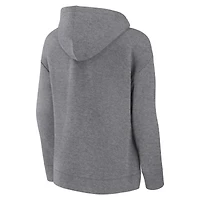 Sweat à capuche taille plus Profile St. Louis Cardinals gris chiné pour femme
