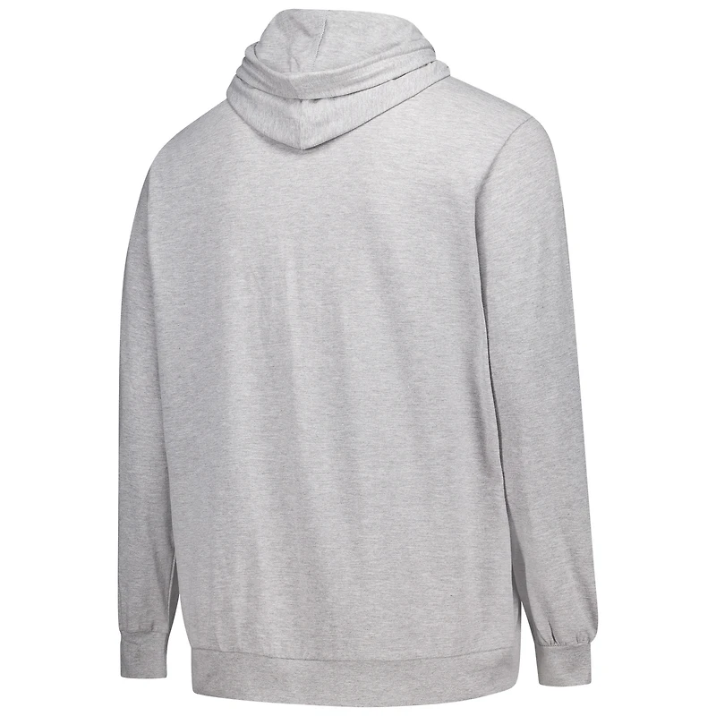 Sweat à capuche taille plus Profile St. Louis Cardinals gris chiné pour femme