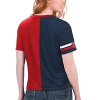 Women's Starter  Red/Navy St. Louis Cardinals Power Move T-Shirt
