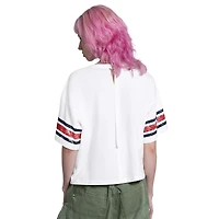 Women's Starter  Light Blue St. Louis Cardinals Cropped Hurry Up Offense T-Shirt