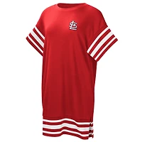 Women's Touch  Red St. Louis Cardinals Cascade T-Shirt Dress