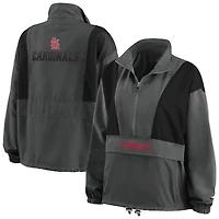 Veste WEAR by Erin Andrews Charcoal St. Louis Cardinals pour femme