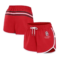 WEAR by Erin Andrews - Short rouge avec logo St. Louis Cardinals pour femmes