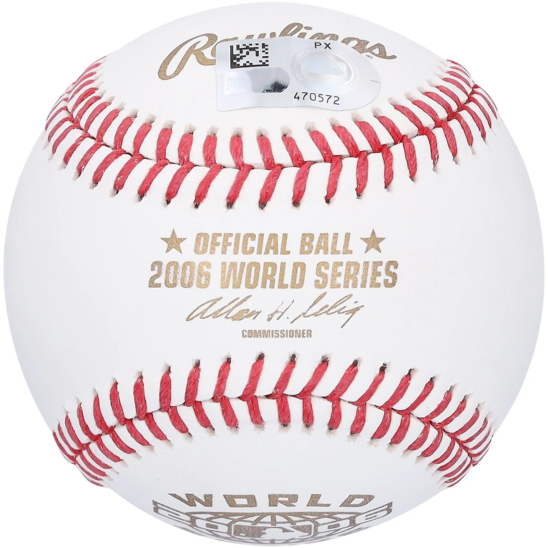 Balle de baseball autographiée par Yadier Molina, des Cardinals de Saint-Louis