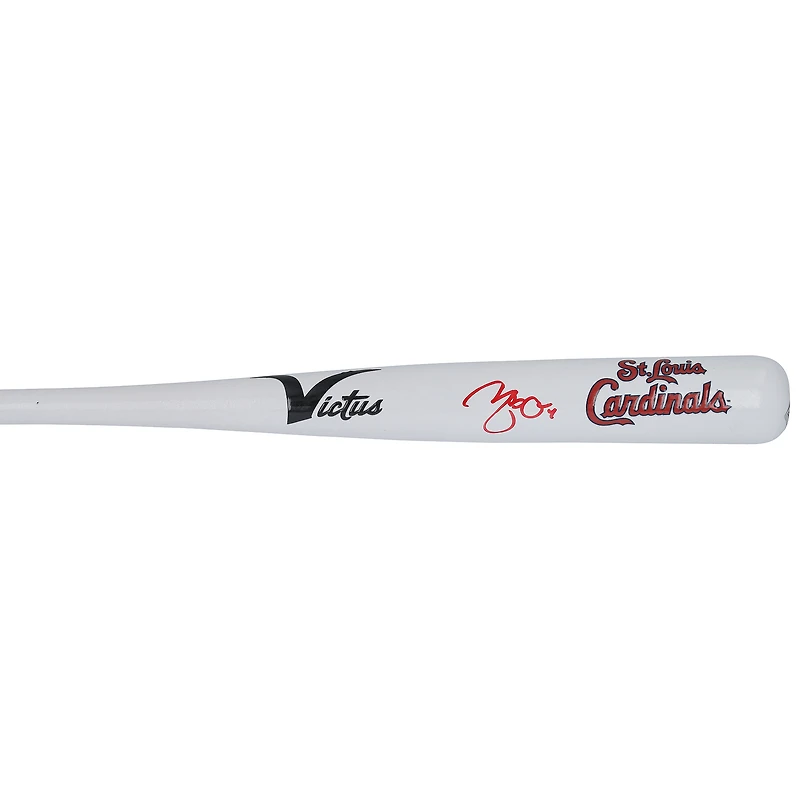 Bâton miniature Victus autographié par Yadier Molina, joueur des Cardinals de Saint-Louis