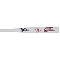 Bâton miniature Victus autographié par Yadier Molina, joueur des Cardinals de Saint-Louis