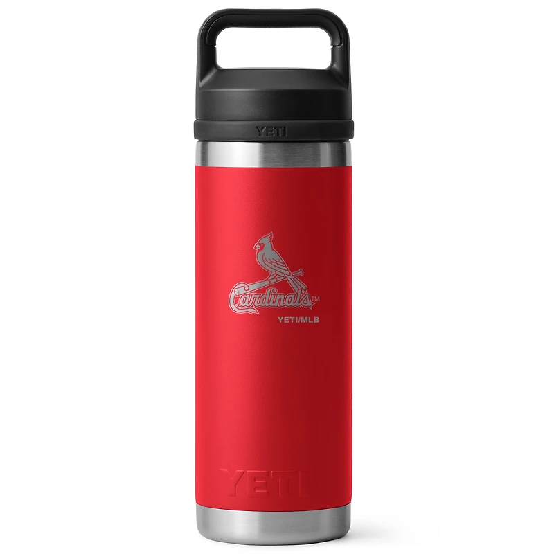 Bouteille d'eau Rambler Chug YETI St. Louis Cardinals (18 oz)