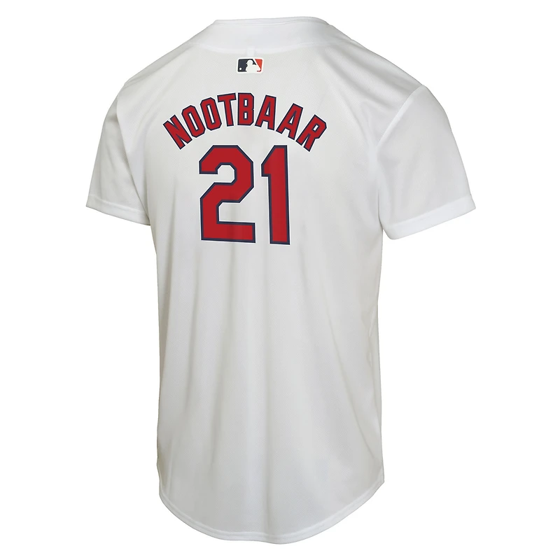 Youth Nike Lars Nootbaar White St. Louis Cardinals Home Game Player Jersey