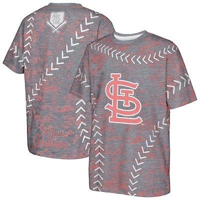 Youth Navy St. Louis Cardinals Slide Score Bold T-Shirt