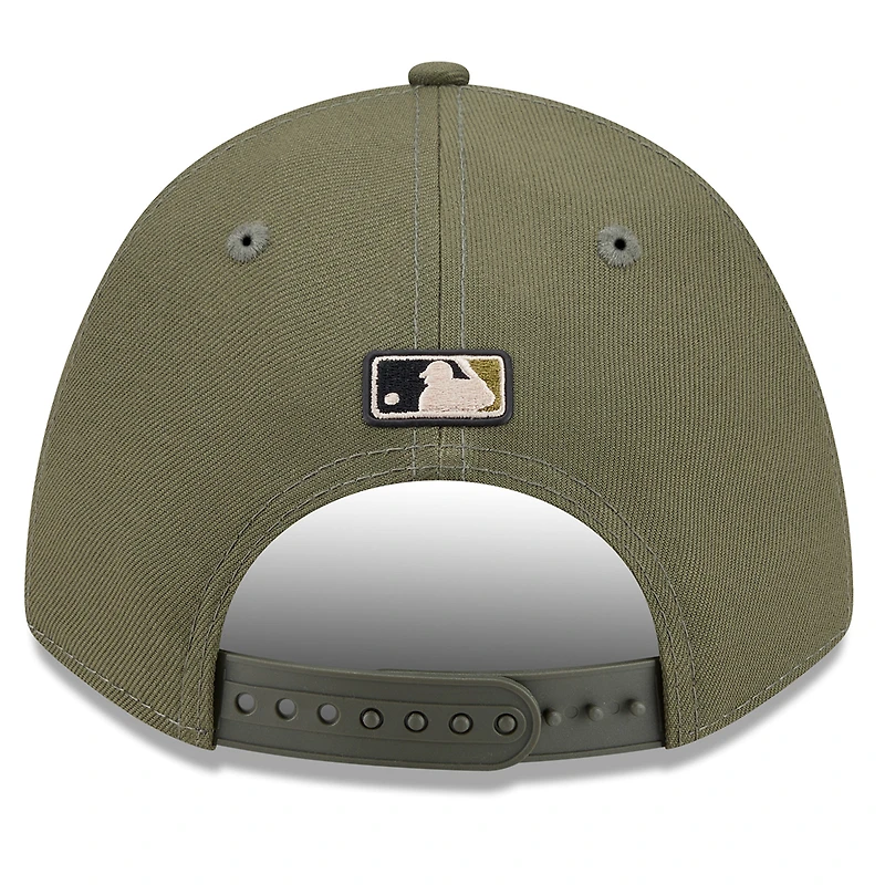 Youth New Era Olive St. Louis Cardinals 2026 Armed Forces Day 9FORTY M-Crown Adjustable Hat