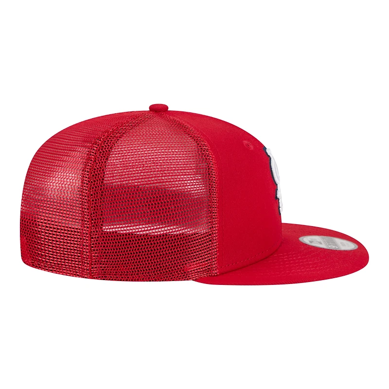 Casquette trucker snapback New Era rouge St. Louis Cardinals 9FIFTY pour jeunes