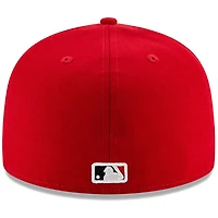 Youth New Era Red St.Louis Cardinals Authentic Collection On-Field Primary Logo 59FIFTY Fitted - Chapeau
