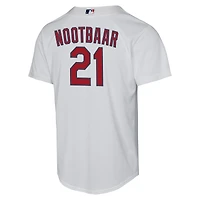 Youth Nike Lars Nootbaar White St. Louis Cardinals Home Replica Player Jersey