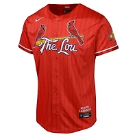 Maillot Nike Rouge St. Louis Cardinals 2024 City Connect Limited pour jeune
