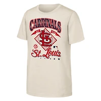 T-shirt triple coup naturel Outerstuff pour jeunes des Cardinals de Saint-Louis