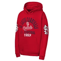 Sweat à capuche en polaire premium rouge Outerstuff St. Louis Cardinals pour jeunes