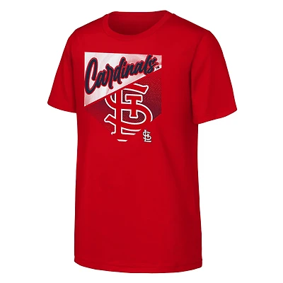 Youth Outerstuff Red St. Louis Cardinals Prime Plate T-Shirt