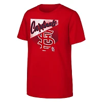 Youth Outerstuff  Red St. Louis Cardinals Prime Plate T-Shirt