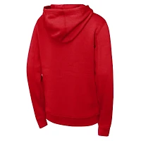 Sweat à capuche zippé en polaire rouge Youth Outerstuff avec inscription St. Louis Cardinals