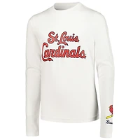 Ensemble combiné de t-shirts pour jeunes Stitches rouge/blanc des Cardinals St. Louis