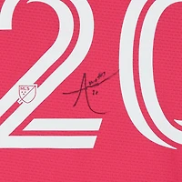 Akil Watts St. Louis City SC Autographed Match-Used #20 Red adidas Jersey from the 2024 MLS Season - Size M