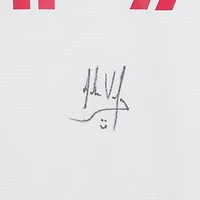 Indiana Vassilev St. Louis City SC Autographed Match-Used #19 White adidas Jersey from the 2024 MLS Season - Size M