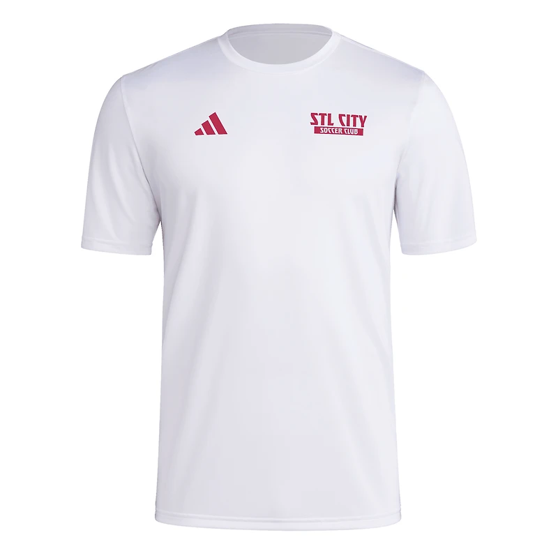 Men's adidas Navy St. Louis City SC Local Wrap T-Shirt