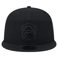 Casquette Snapback Camp 9FIFTY en toile noire New Era pour homme St. Louis City SC