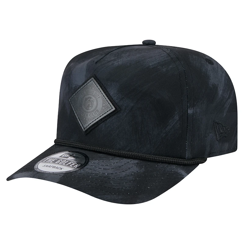 Casquette Snapback Golfer noire St. Louis City SC de New Era pour homme
