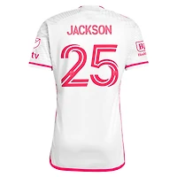 Men's adidas Aziel Jackson White St. Louis City SC 2024 The Confluence Kit Authentic Player Jersey