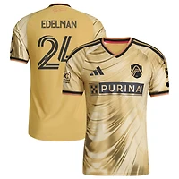 Men's adidas Daniel Edelman Yellow St. Louis CITY SC 2026 The Tina Turner Kit On-Field Authentic Patch Jersey