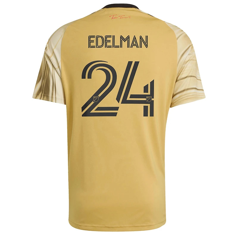 Men's adidas Daniel Edelman Yellow St. Louis CITY SC 2026 The Tina Turner Kit Replica Jersey
