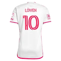 Men's adidas Eduard Löwen White St. Louis City SC 2024 The Confluence Kit Authentic Player Jersey