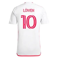Maillot de joueur réplique adidas Eduard Löwen St. Louis City SC 2024 The Confluence Kit Blanc pour homme