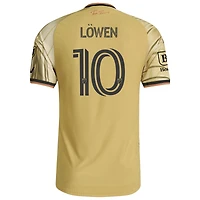 Men's adidas Eduard Löwen Yellow St. Louis CITY SC 2026 The Tina Turner Kit On-Field Authentic Patch Jersey