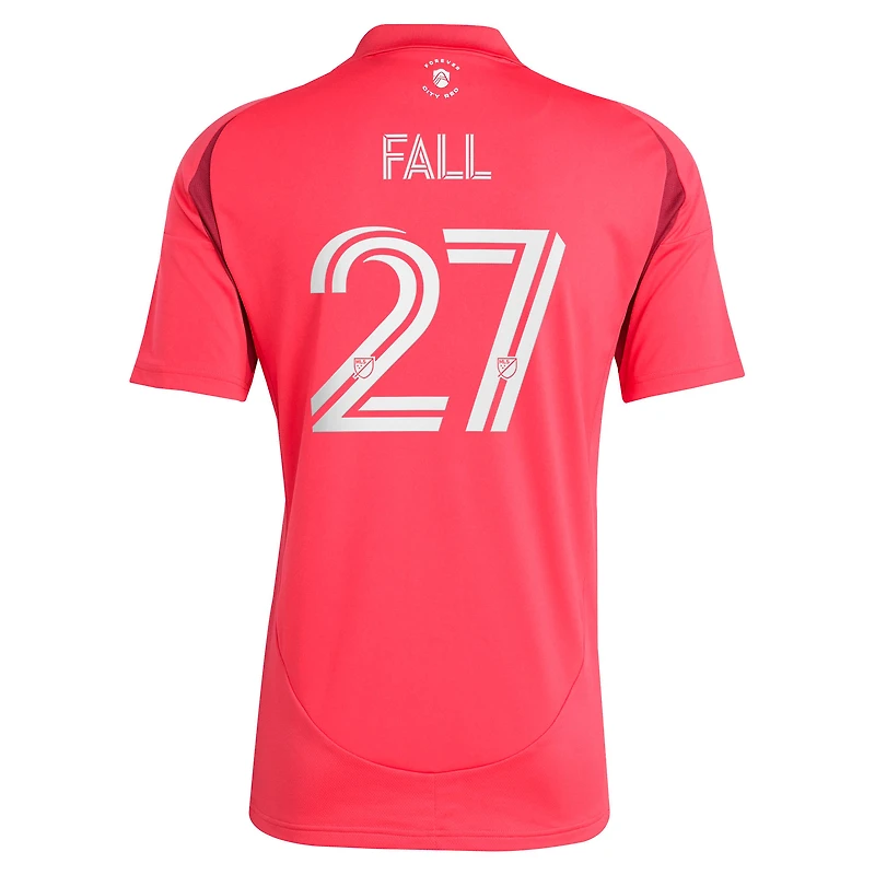 Men's adidas Fallou Fall Red St. Louis CITY SC 2025 Forever Replica Jersey