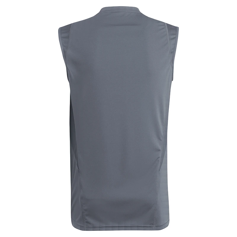 Maillot d'entraînement sans manches adidas St. Louis City SC 2024 pour homme, gris