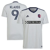 Men's adidas João Klauss Gray St. Louis City SC 2023 The Spirit Kit Replica Jersey