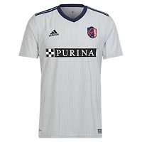 Men's adidas João Klauss Gray St. Louis City SC 2023 The Spirit Kit Replica Jersey