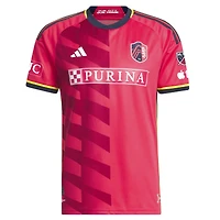 Men's adidas João Klauss Red St. Louis City SC 2023 The Spirit Kit Authentic Jersey