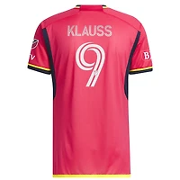 Men's adidas João Klauss Red St. Louis City SC 2023 The Spirit Kit Authentic Jersey