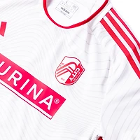 Men's adidas João Klauss White St. Louis City SC 2024 The Confluence Kit Authentic Player Jersey