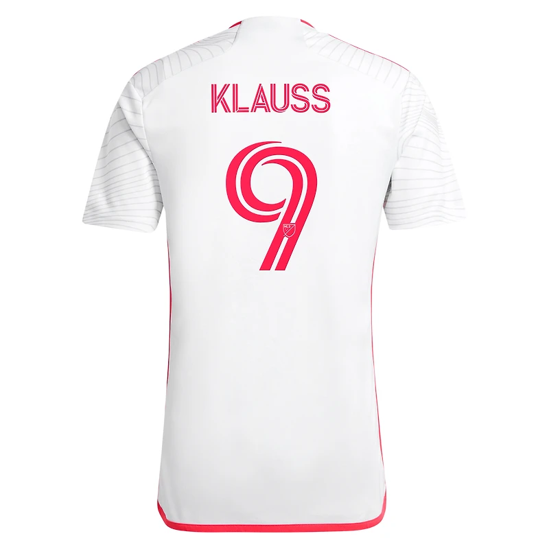 Men's adidas João Klauss White St. Louis City SC 2024 The Confluence Kit Replica Player Jersey