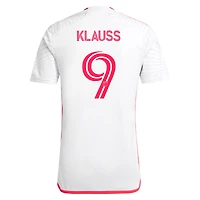 Men's adidas João Klauss White St. Louis City SC 2024 The Confluence Kit Replica Player Jersey