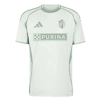 Men's adidas Light Green St. Louis City SC 2025 One Planet Pre-Match Top