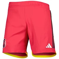 Short adidas St. Louis City SC 2023 extérieur AEROREADY Authentic pour homme rouge