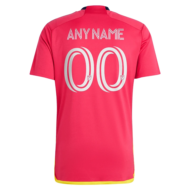 Men's adidas Red St. Louis CITY SC 2023 Kit Replica Custom Jersey