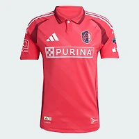 Maillot adidas rouge authentique Forever City St. Louis SC 2025 pour homme