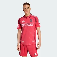 Maillot adidas rouge authentique Forever City St. Louis SC 2025 pour homme