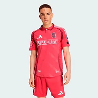 Men's adidas Red St. Louis CITY SC 2025 Forever On-Field Authentic Jersey